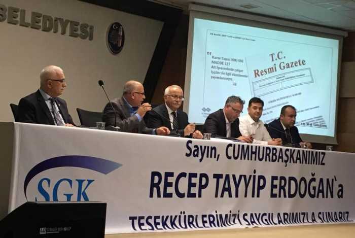 TAŞERONLARI BİLGİLENDİRME TOPLANTISI