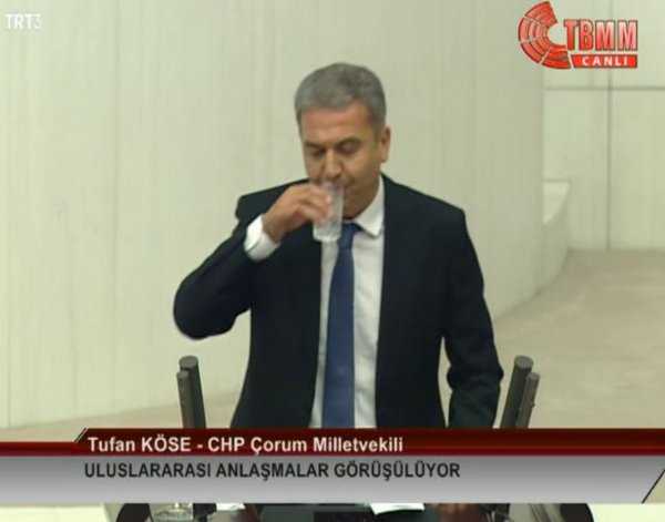 TBMM Çorum Milletvekili Tufan Köse'nin görgüsüzlüğü  