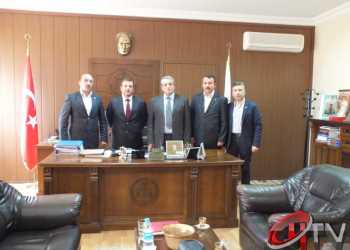 Telsiz ve Radyo amatörleri yöneticileri Baş Savcı Eray'ı ziyaret etti