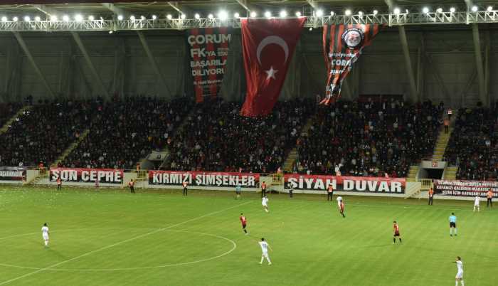 TFF ve Beinsports yetkilileri Çorum stadyumunda incelemede bulundu