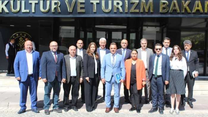TİMBİR’den Kültür ve Turizm Bakanı Ersoy’a Ziyaret