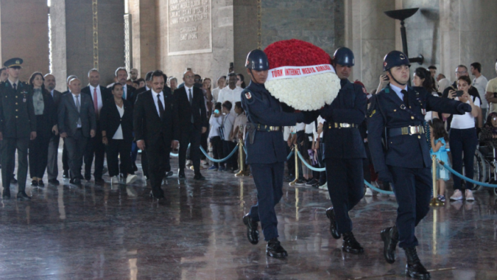 TİMBİR Yönetimi Anıtkabir’de 