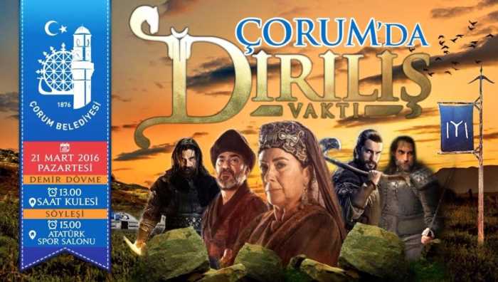 TRT 1 ekranlarında her hafta çarşamba günleri yayınlanan ve büyük ilgi toplayan dizinin oyuncularından bir bölümü 21 Mart’ta söyleşi için gelecek.