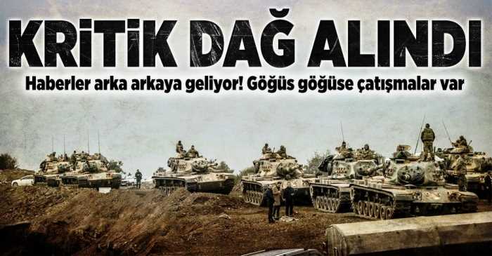 TSK;Burseya Dağı'nı teröristlerden temizledi