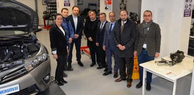 Üniversitenin Otomotiv Bölümü gelişiyor