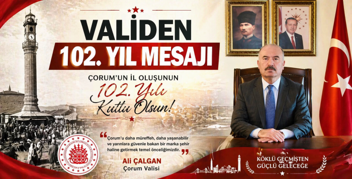 Vali Ali Çalgan “Bu kadim şehrin il oluşunu gururla kutluyoruz”