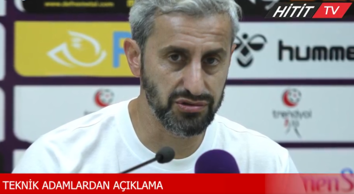 Y.Malatya-Çorum FK maçı sonrası teknik direktörlerin basın açıklaması