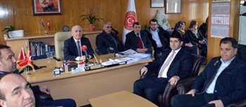 Yaşar Anaç’tan İl Genel Meclisie iade-i ziyaret