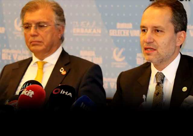 Yeniden Refah Partisi ittifak İmasında bulundu 