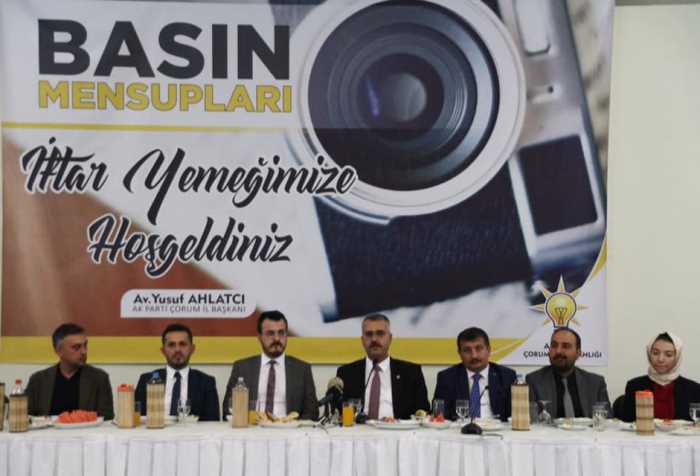 Yerel basınla iftar buluşmasından önemli açıklamalar 