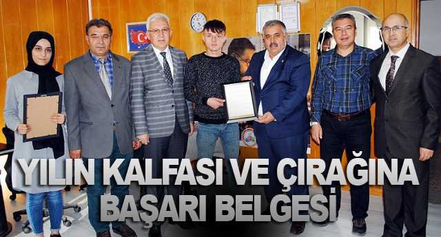 Yılın Kalfası ve Çırağına Başarı Belgesi