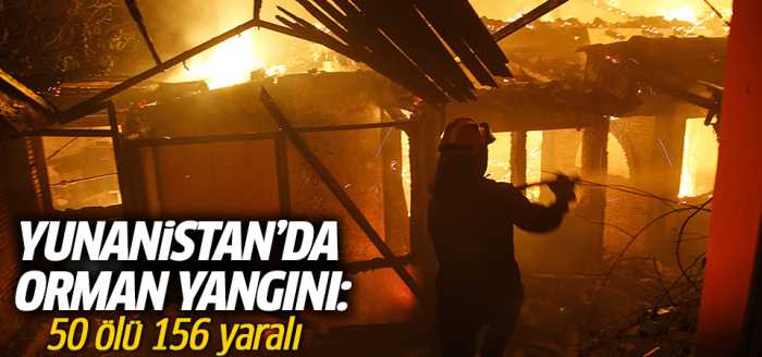 Yunanistan Cayır Cayır Yanıyor