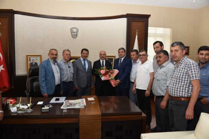 Zeki Gül Ahi Evran Kooperatifini kabul etti