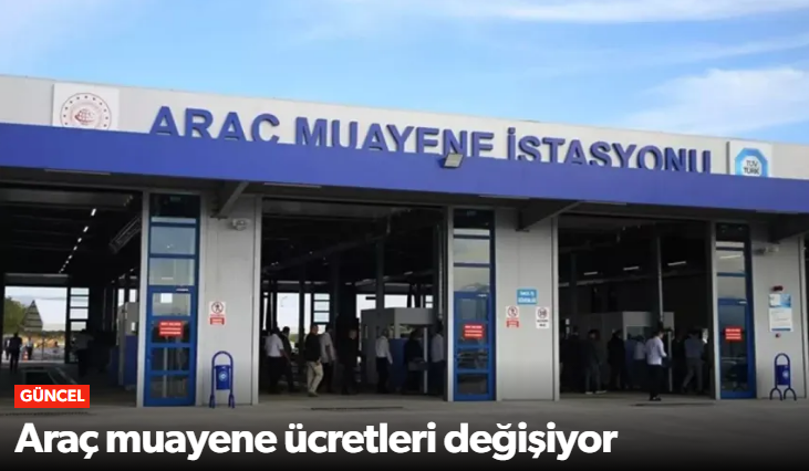 Araç Muayene Ücretlerine Zam!