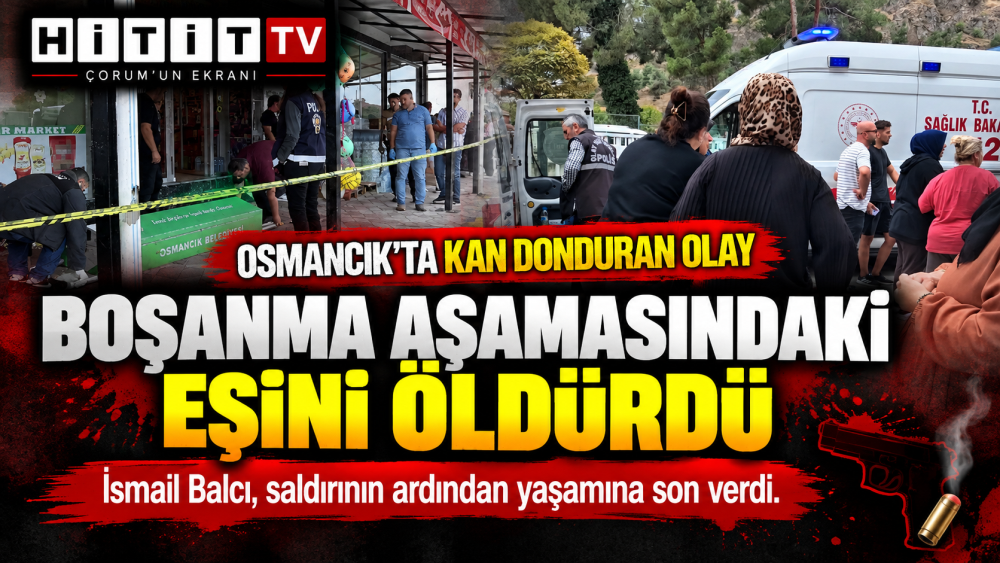 Çorum’da Kadın Cinayeti: Boşanma Aşamasındaki…