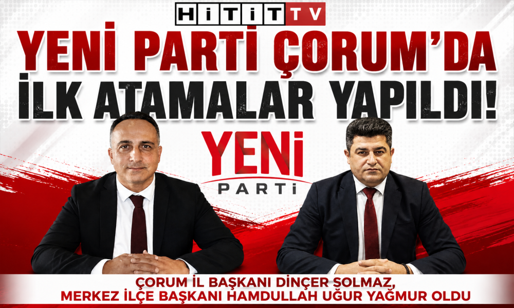 Çorum’da Yeni Parti Heyecanı! Solmaz ve Yağmu…