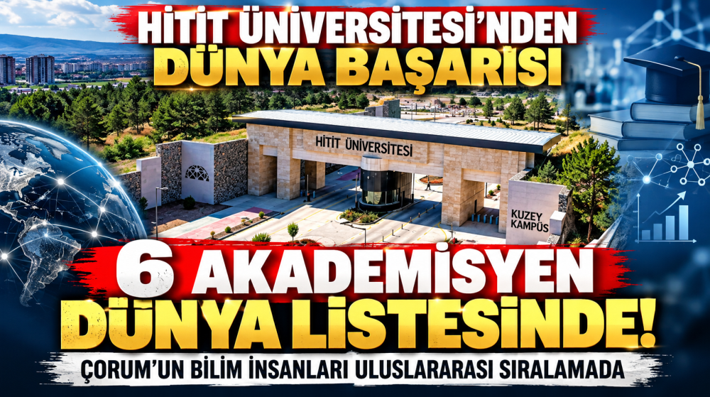Hitit Üniversitesi Dünyanın En Etkili Bilim İ…