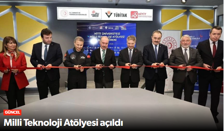 Hitit Üniversitesi’nde Milli Teknoloji Atölye…