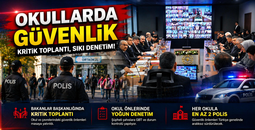 Okullarda ve Çevresinde Alınacak Güvenlik Önlemler…