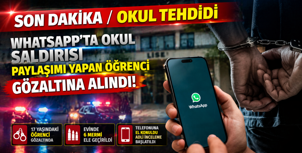 WHATSAPP’ta Okul Saldırısı Paylaşımı Paniğe Neden …
