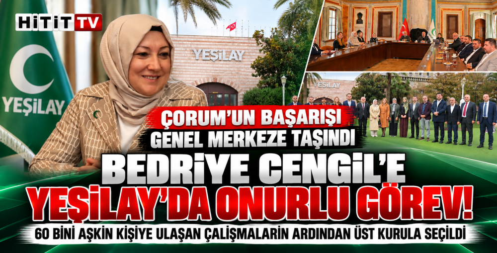 Yeşilay'ın Üst Yönetiminden Bedriye Cengil'e …